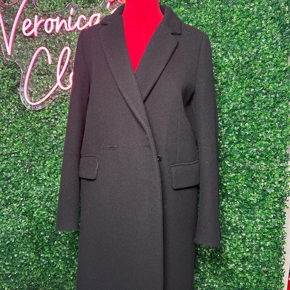 Masion Margiela MM6 Black Peacoat